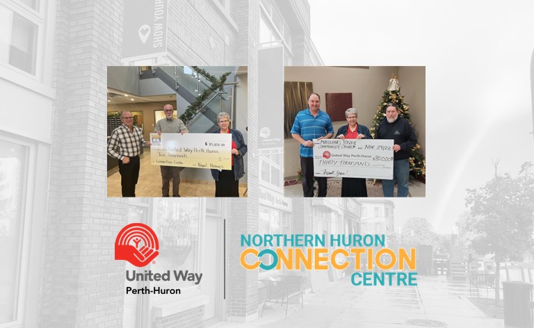 Northern Huron Connection Centre donation celebrations