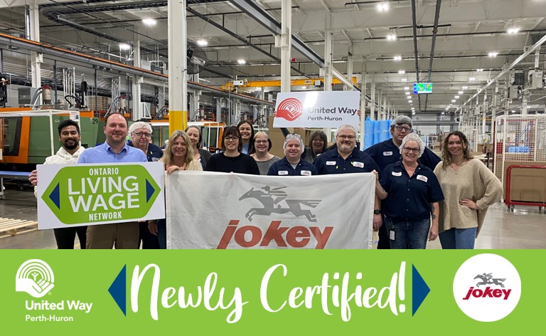 Jokey living wage certification picture