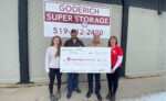 Goderich Super Storage donation
