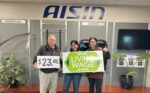 Living Wage Week with Aisin Canada Inc