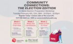 The Local and United Way Community Connections Election Edition series