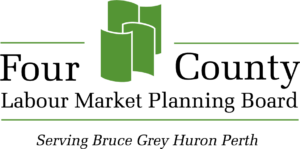 Four County Labour Market Planning Board logo