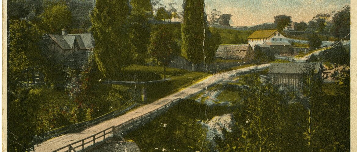 Vintage postcard showing Benmiller, a community in Ashfield-Colborne-Wawanosh.