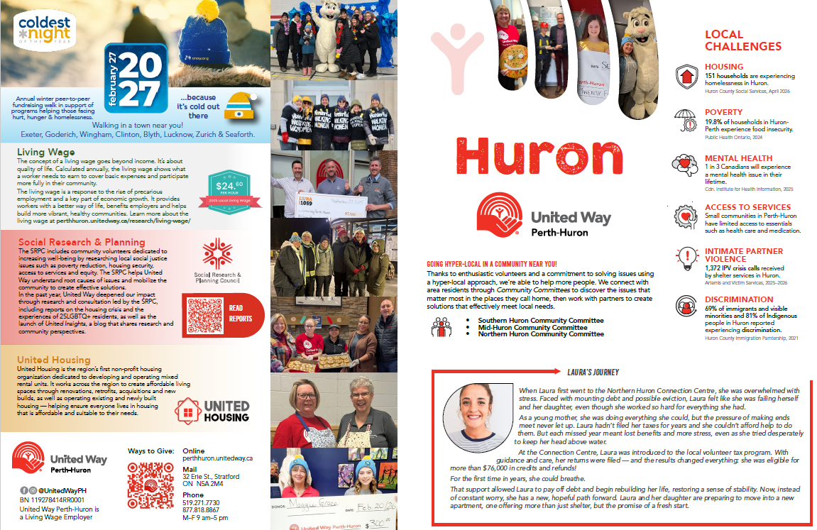 Cover of Huron County impact report