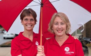 Stratford-Perth campaign co-chairs June Leitch and Marian deWever